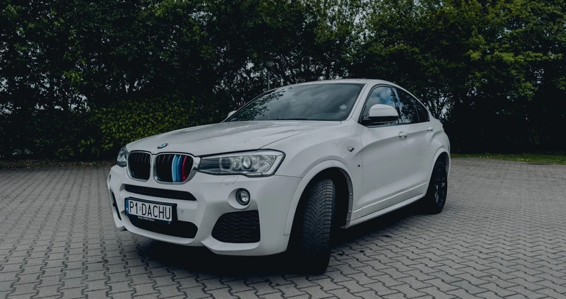 BMW X4 cena 99015 przebieg: 108500, rok produkcji 2014 z Recz małe 137